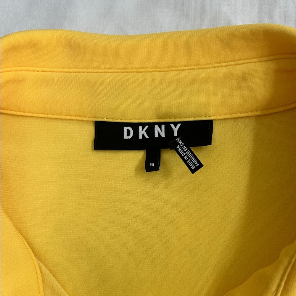 DKNY Yellow Button Down - image 3